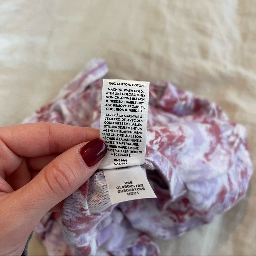 Nordstrom kid’s tie dye long sleeve - Picture 6 of 7